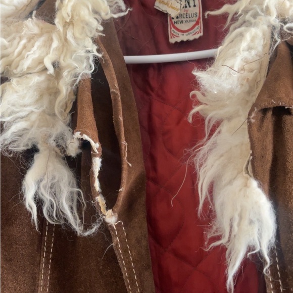 Vintage VANY by Arcelus New York suede leather -Penny Lane coat - Picture 10 of 14